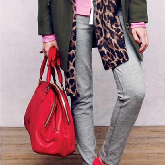 J.Crew large Biennial satchel bag 💼 saddle leather with gold hardware ✨ - Picture 16 of 16